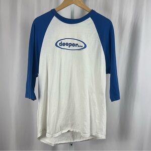 Badger Sport Large Deeper Jesus Baseball Tee Corinthians Graphic